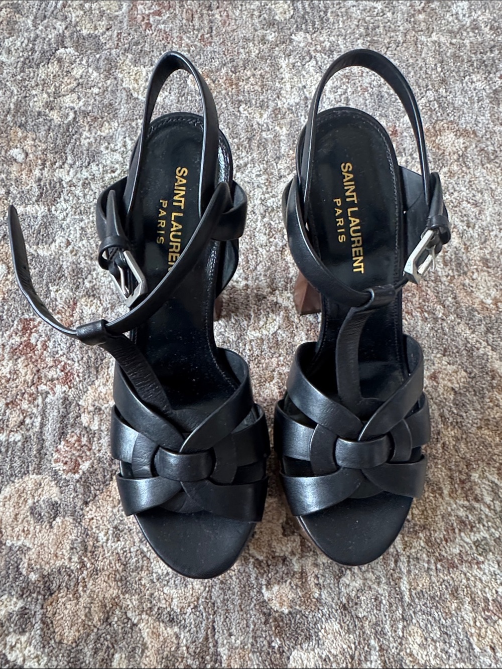 Saint Laurent leather sandals